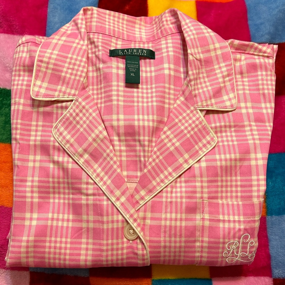 Lauren Ralph Lauren Pajama Set XL